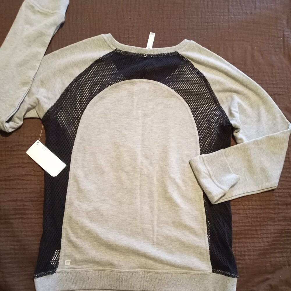 New Fabletics Bonita Pullover/Mesh Paneling